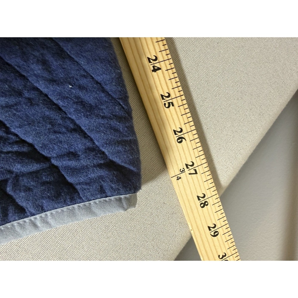 Orvis Sweater Adult Large Blue Quilted Pullover Long Sleeve Argyle Warm Mens - Picture 10 of 10